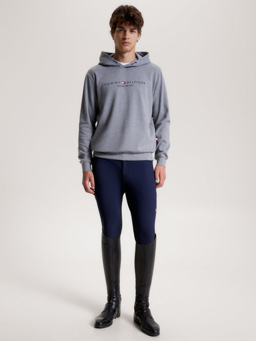 Tommy Hilfiger Equestrian® »Damen & Herren Hoodie Williamsburg Grau, bietet alles, was Sie von einem Hoodie erwarten würden, mit zusätzlichem Stretch für eine sportlichere Leistung im und außerhalb des Sattels. Mit einer kontrastierenden elastischen Kordel Artikelnummer th13mhoo765-027 erhältlich bei www.Hotti24.de