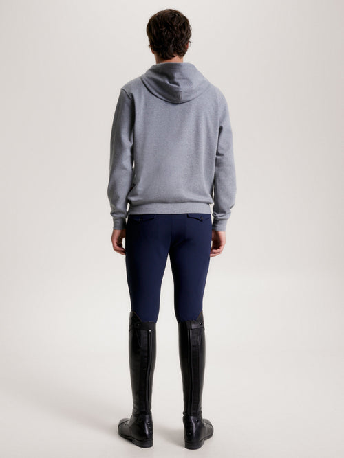 Tommy Hilfiger Equestrian® »Damen & Herren Hoodie Williamsburg Grau, bietet alles, was Sie von einem Hoodie erwarten würden, mit zusätzlichem Stretch für eine sportlichere Leistung im und außerhalb des Sattels. Mit einer kontrastierenden elastischen Kordel Artikelnummer th13mhoo765-027 erhältlich bei www.Hotti24.de