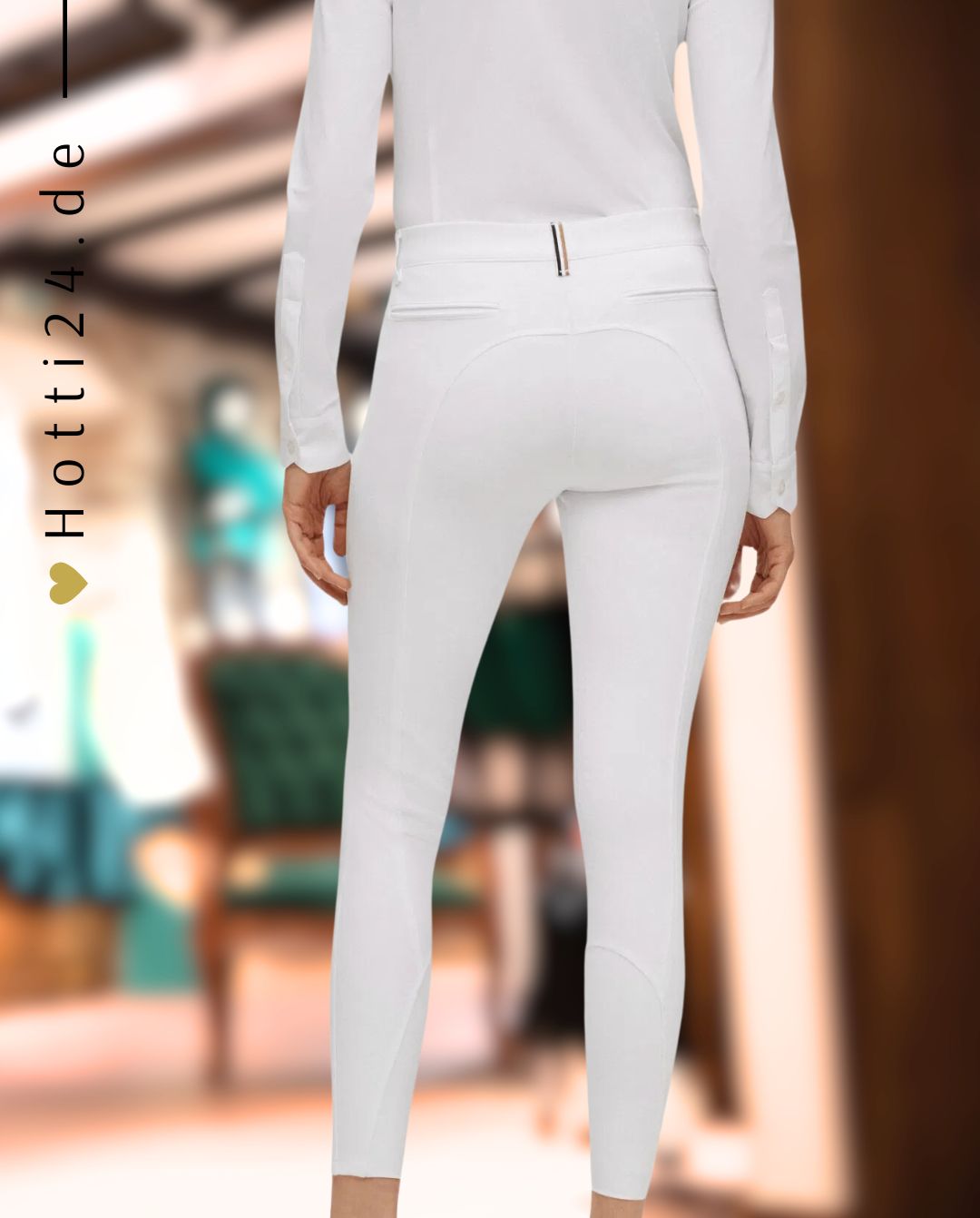 BOSS Equestrian »Reithose Hazel KnieGrip White