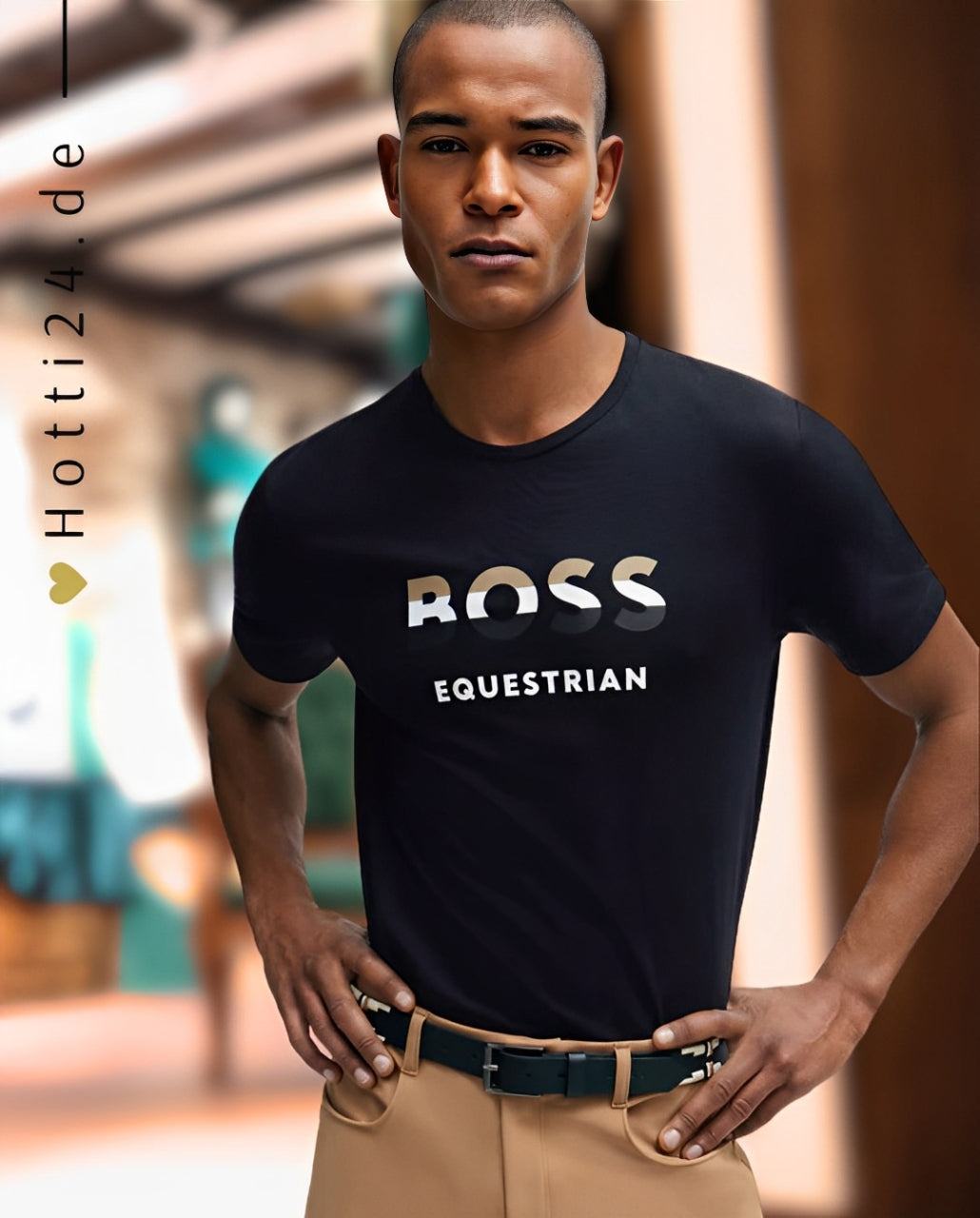 BOSS Equestrian »T-Shirt Pierce Black