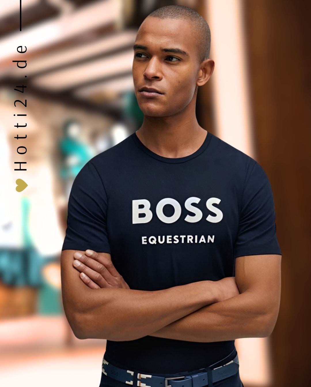 BOSS Equestrian »T-Shirt Pierce Sky Captain