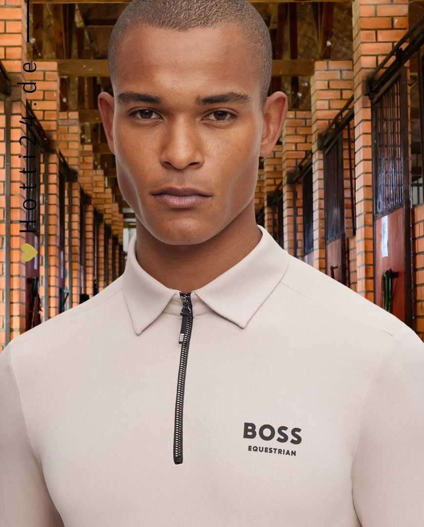 boss herren trainingsshirt elton signature stripe b1m0405-261 beige