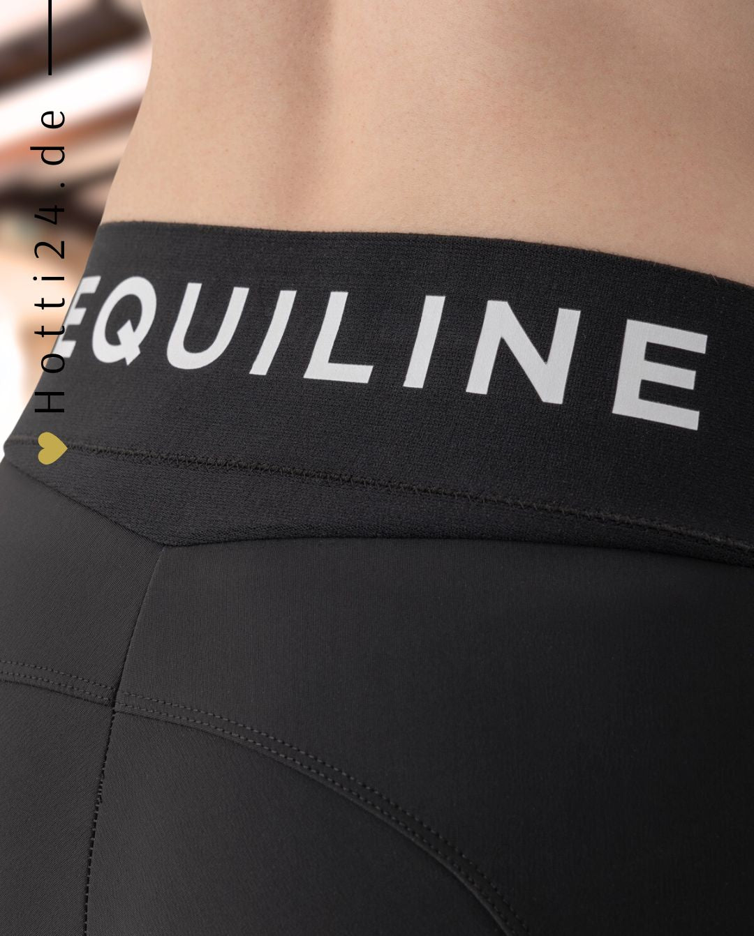 EQUILINE »Reitleggings Cibek KnieGrip Schwarz