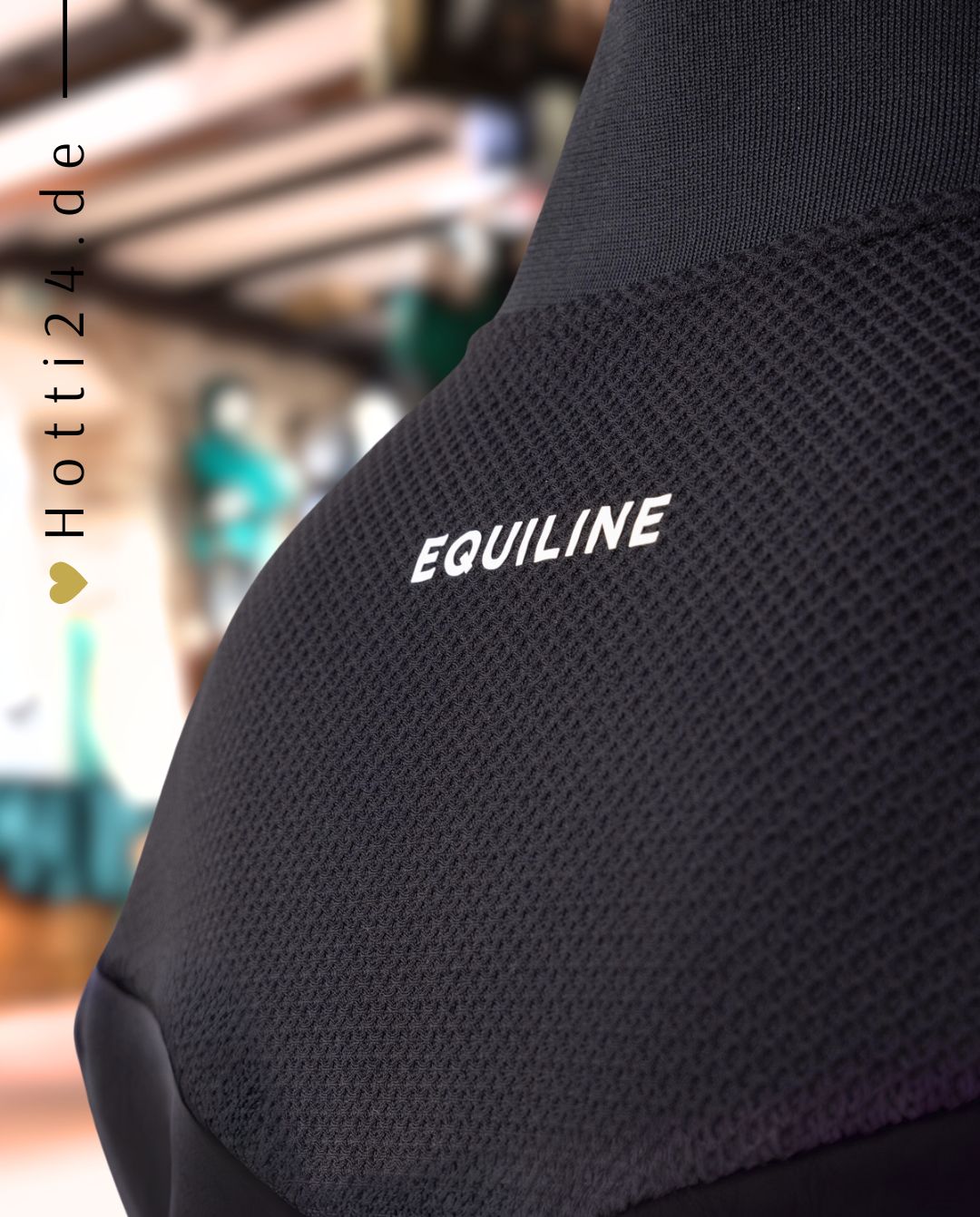 EQUILINE »Sweatjacke Cartac Schwarz