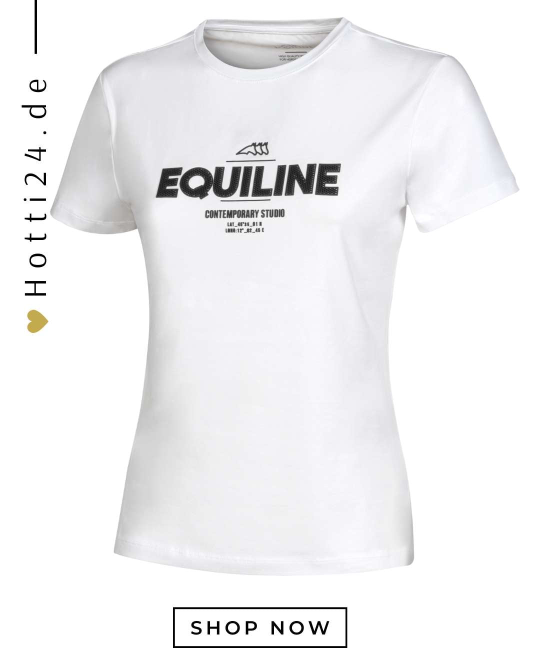 equiline damen t-shirt chloec es123ph00882-001 weiss vorne