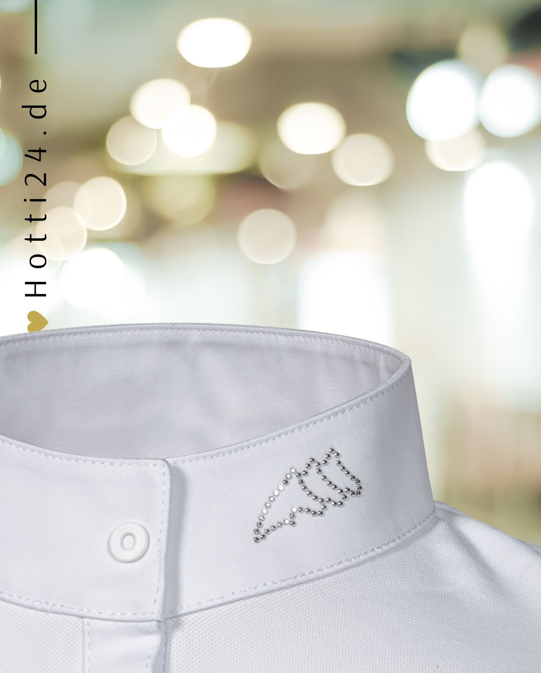 Equiline »Damen Turnier Poloshirt Esdie Weiß, vereint Stil und Leistung auf höchstem Niveau in der Reitsportbekleidung. Mit einem Popelinekragen und einem auffälligen Logo aus Mikronieten strahlt dieses Poloshirt Raffinesse und Eleganz aus der Artikelnummer es024ph00903-001 erhältlich bei www.Hotti24.de