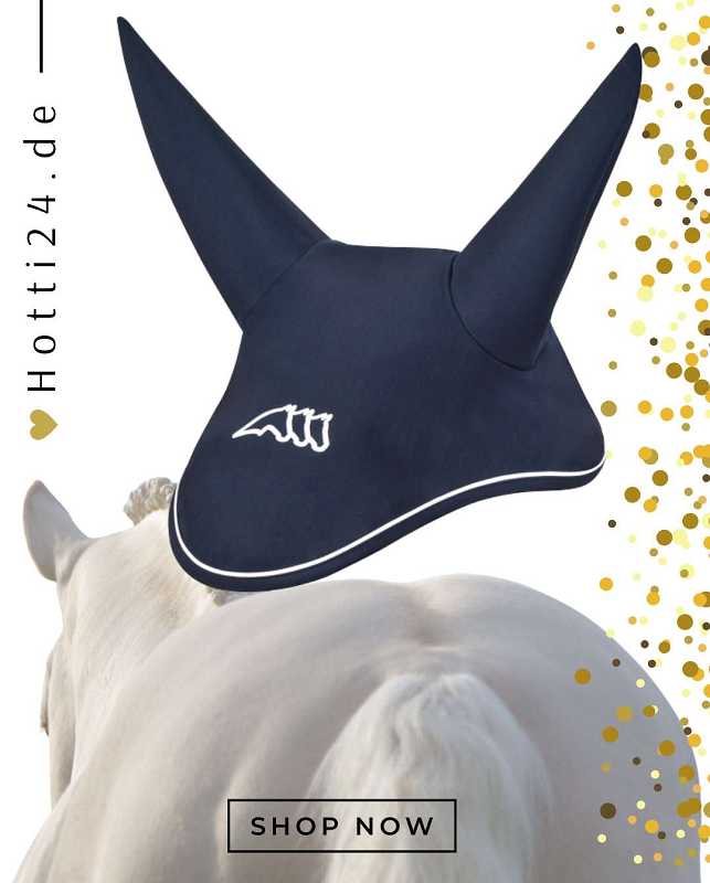 equiline pferde fliegenhaube cenic es123pe11222-002 blau