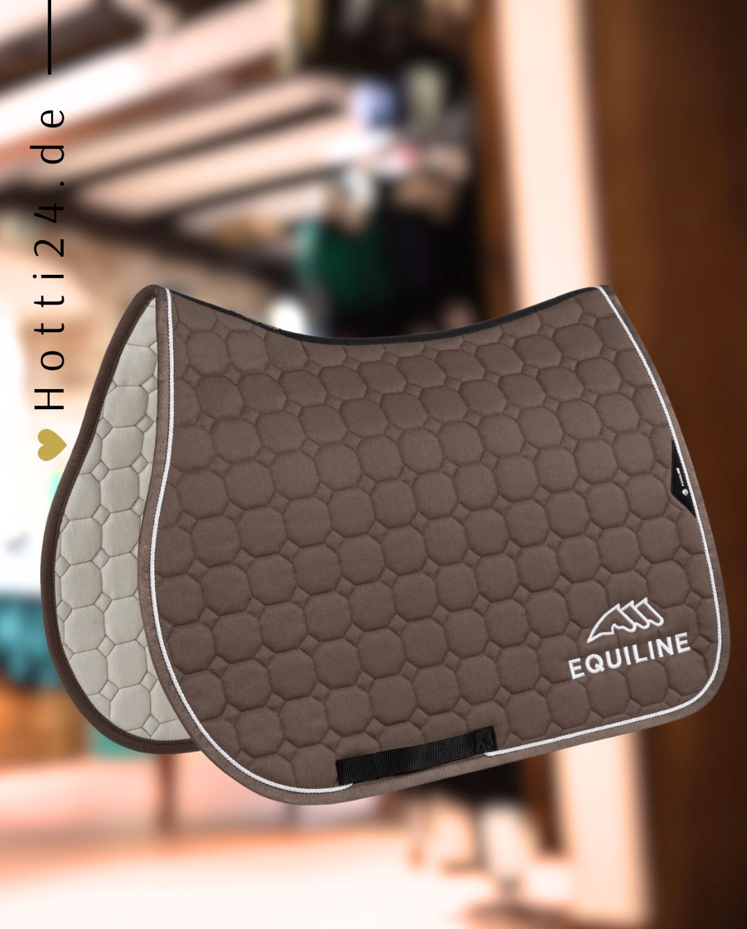 EQUILINE »Springschabracke Outline Cappuccino