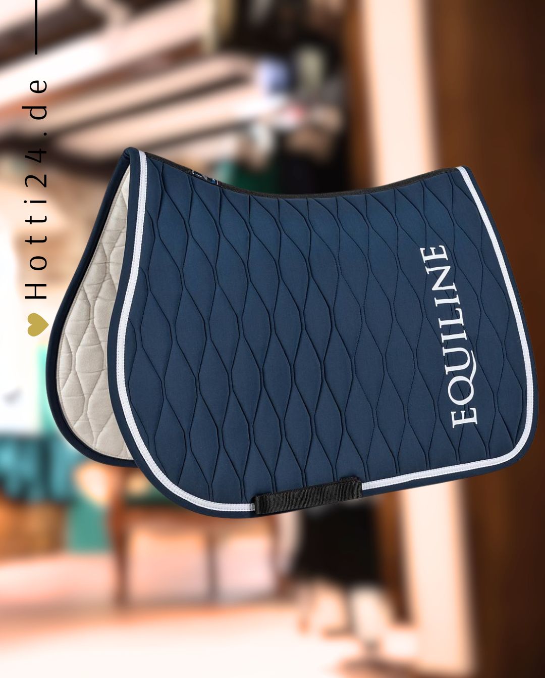 EQUILINE »Springschabracke Eliffe Blue