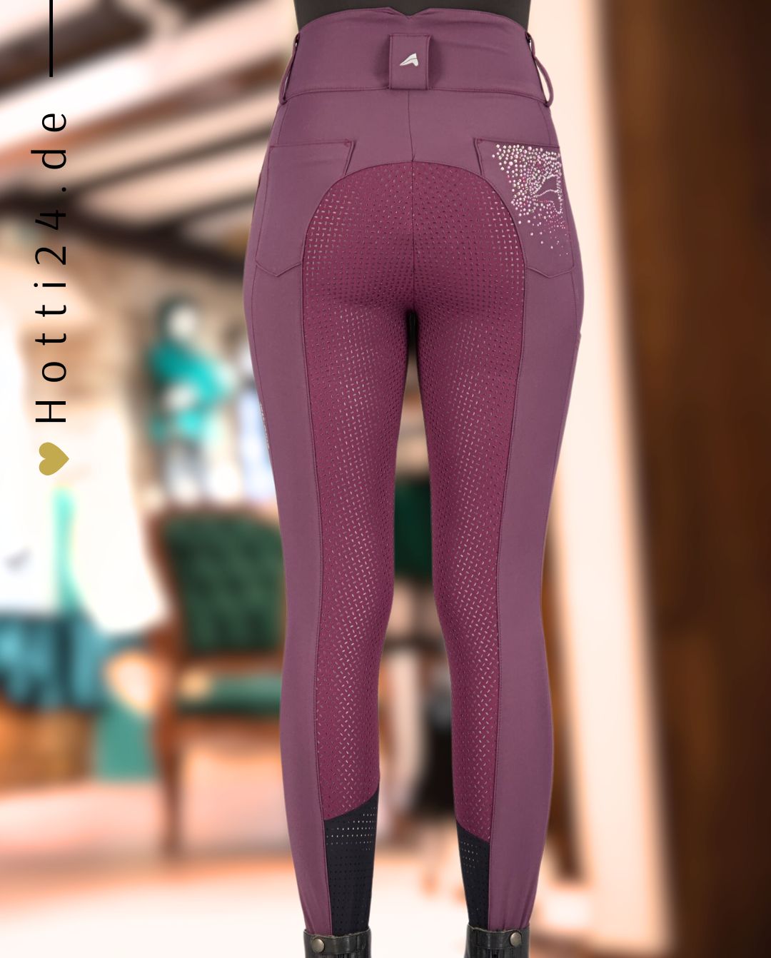 EURO STAR »Reithose ESIndigo Glam FullGrip