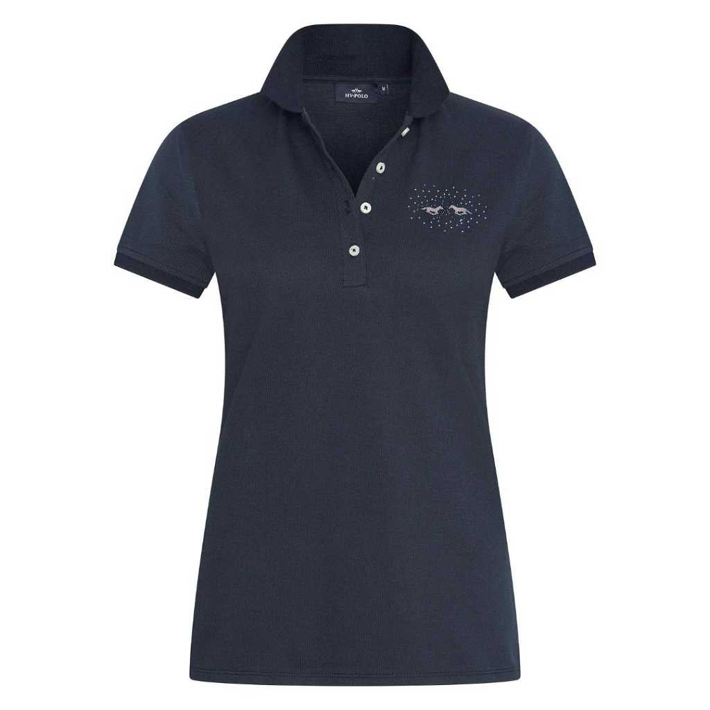 hv polo damen poloshirt classic 0403093504 5001 blau kaufen www.hotti24.de