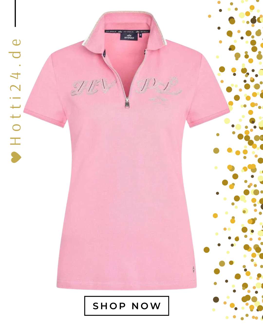 hv polo damen poloshirt hazel 0403093506-3147 rosa