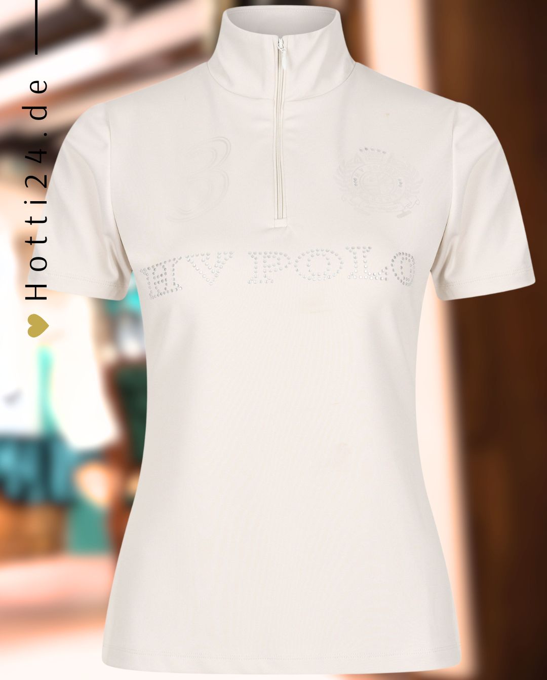 HV POLO »Trainingsshirt HVPFavouritas Platinum Ivory