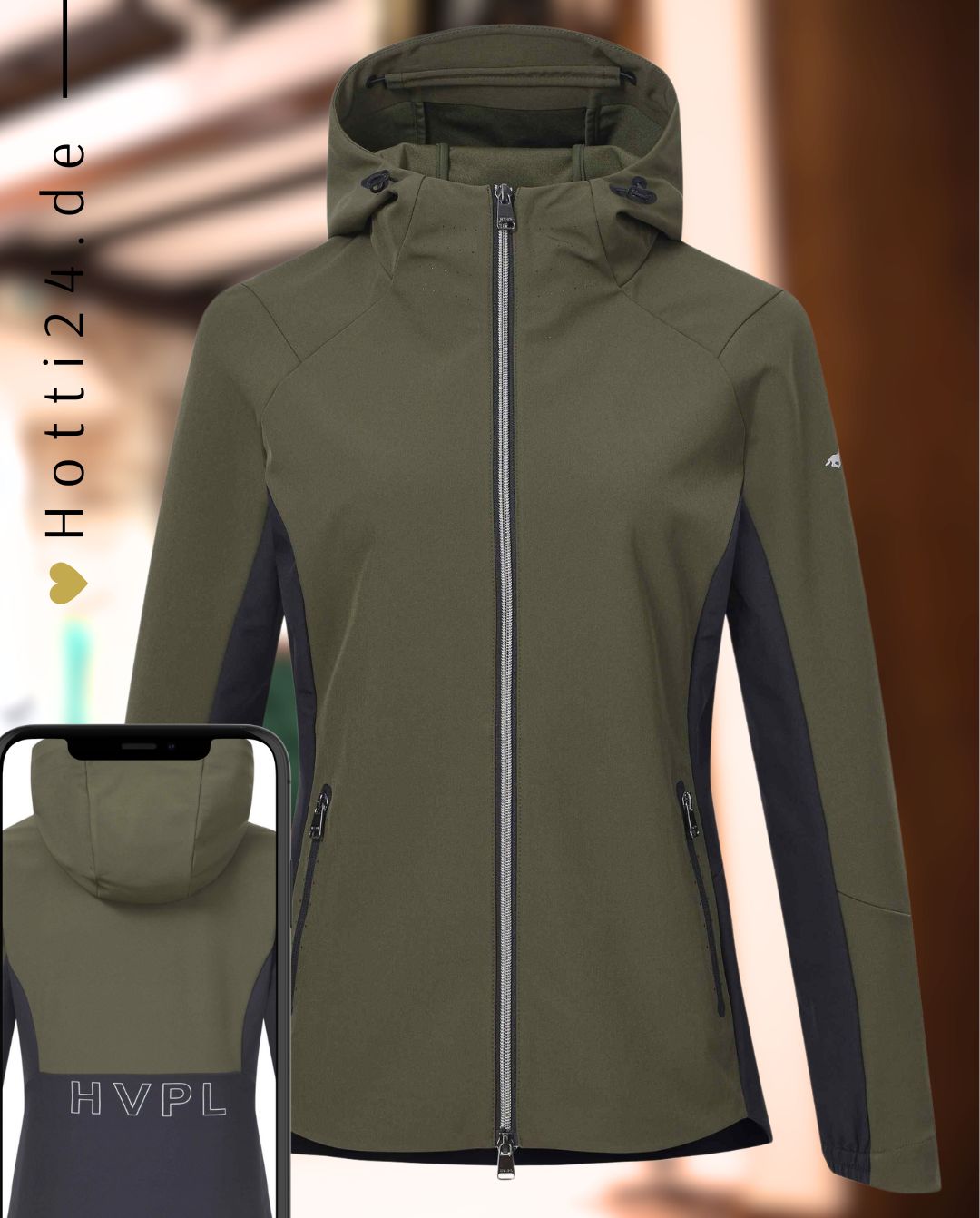 hv-polo-damen-softshelljacke-hvpmarinde-0401093610-6120-green-kaufen-www.hotti24.de - vorderseite und rückseite