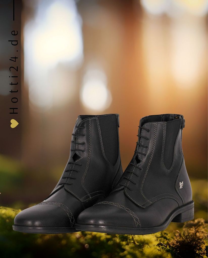  Die HV POLO Damen Stiefelette "Jodphurs Legacy" in Schwarz mit der Artikelnummer 2003093502-9545 ist bei www.Hotti24.de erhältlich.