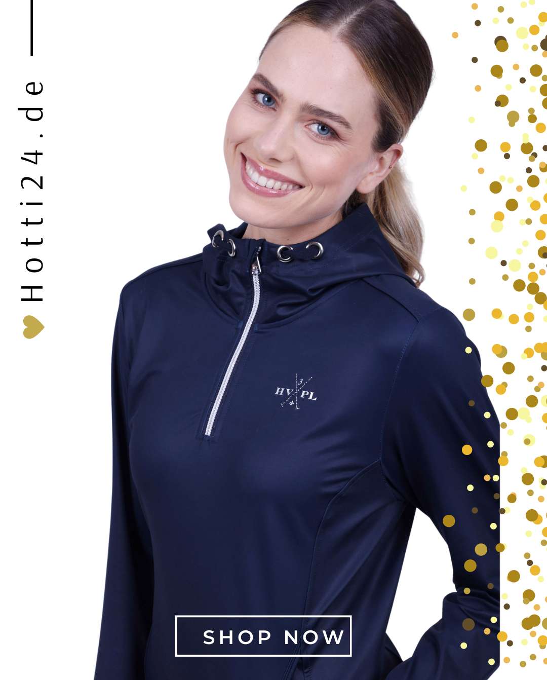 hv-polo hoodie lynne navy 0401093457-5001 vorne