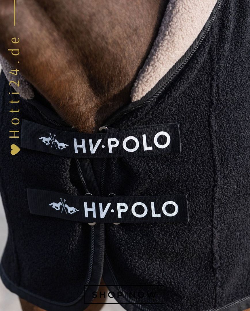 Die vorliegende Datei enthält Informationen über die HV POLO Pferde Teddy Fleecedecke "Hyder" in der Farbe Schwarz mit der Artikelnummer 2404093500-9000. Diese Fleecedecke wurde speziell für Pferde entwickelt, um sie warm und gemütlich zu halten. Sie können diese Pferde Teddy Fleecedecke auf der Website www.Hotti24.de erwerben.