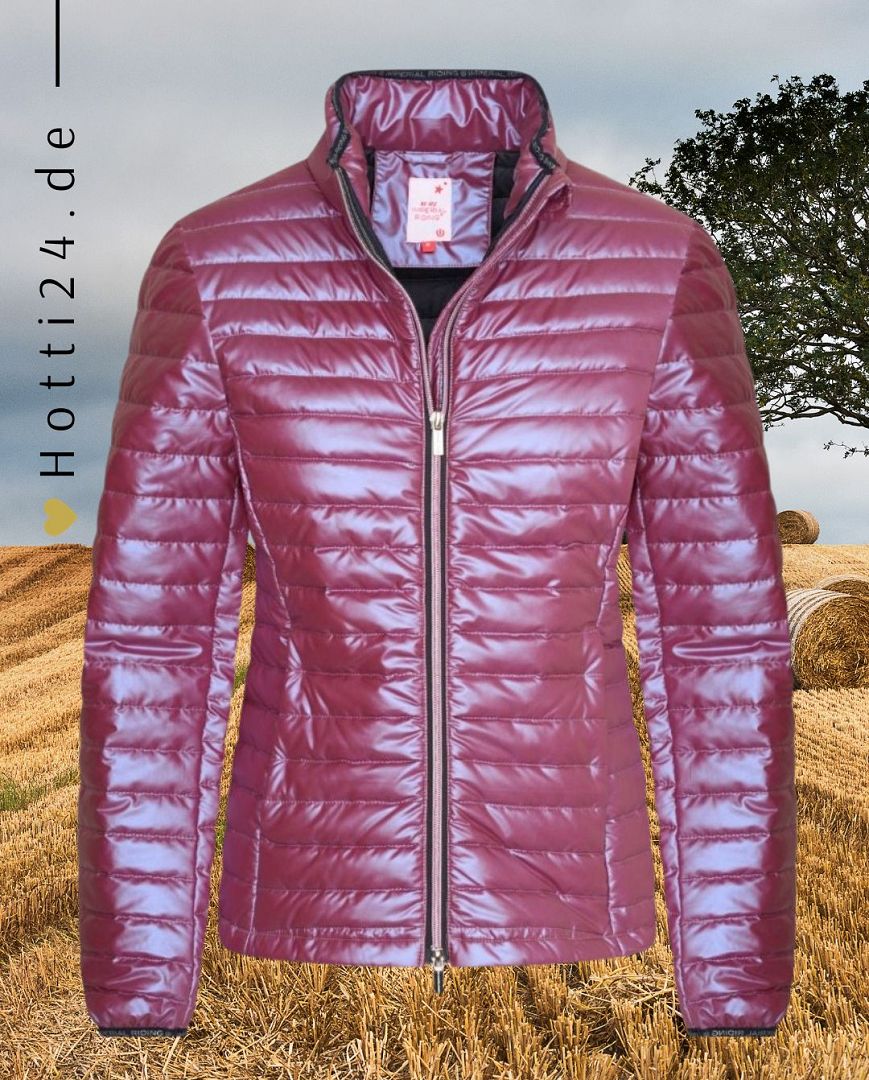 Imperial Riding präsentiert die Damenjacke Violet Pearl in der Farbe Violet Rose mit der Artikelnummer KL36122005-3169. Diese Jacke vereint Stil und Funktionalität und eignet sich ideal für verschiedene Aktivitäten. Für weitere Informationen und die Möglichkeit zum Kauf besuchen Sie bitte die Website www.Hotti24.de