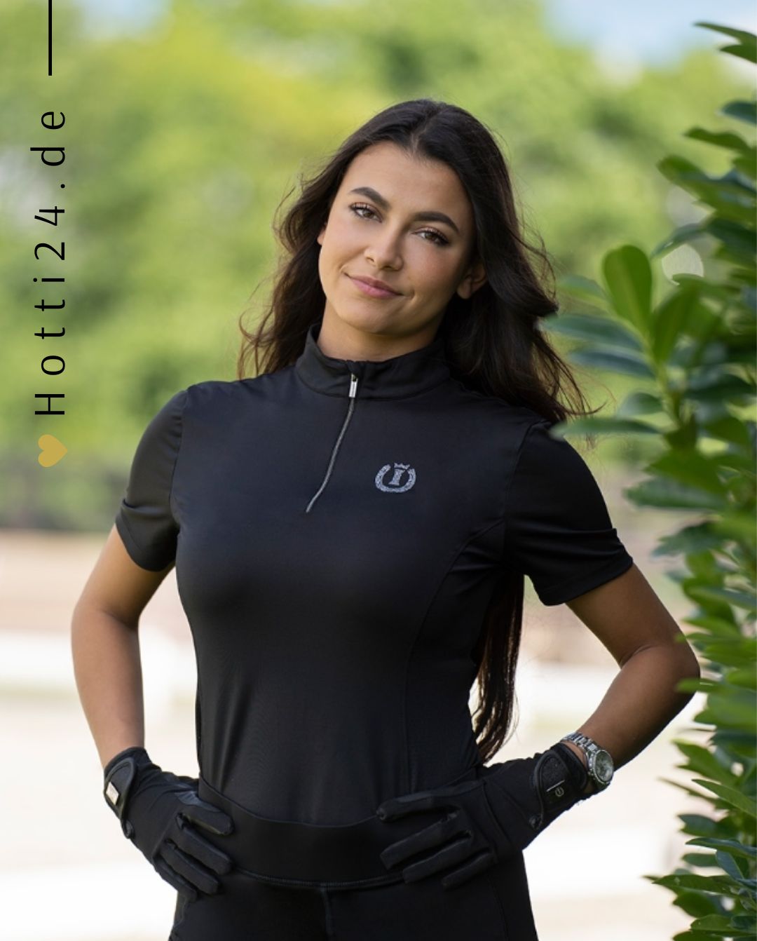 Imperial Riding »Damen T-Shirt Tech Top IRHSpeedy Schwarz, die gute Passform am Körper und an der Hüfte sorgt für ein relaxtes Tragegefühl und uneingeschränkte Bewegungsfreiheit Artikelnummer kl35123009-9000 erhältlich bei www.Hotti24.de