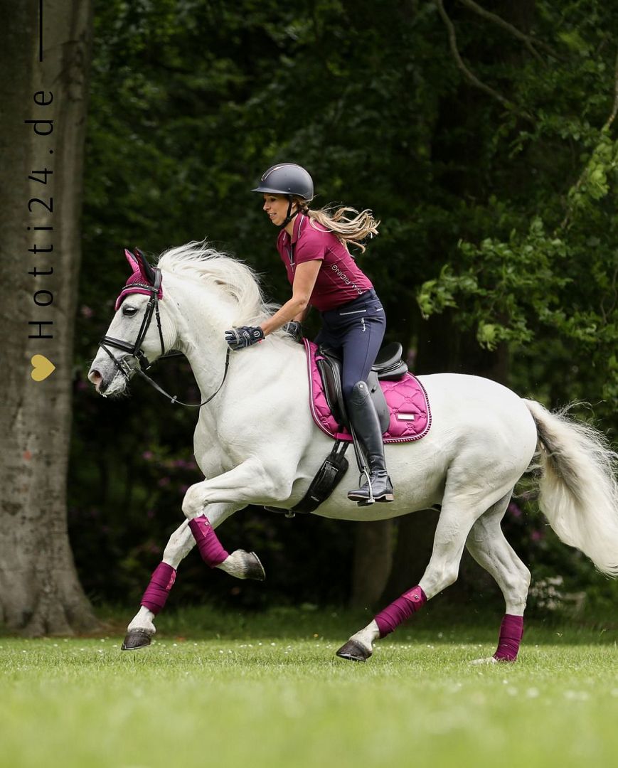 Imperial Riding präsentiert die Dressurschabracke IRH Lovely in der Farbkombination Dark Flower/Pink mit der Artikelnummer ZT78122000-3156. Diese Dressurschabracke vereint Stil und Funktionalität und ist ideal für Dressuraktivitäten. Für weitere Informationen und die Möglichkeit zum Kauf besuchen Sie bitte die Website www.Hotti24.de