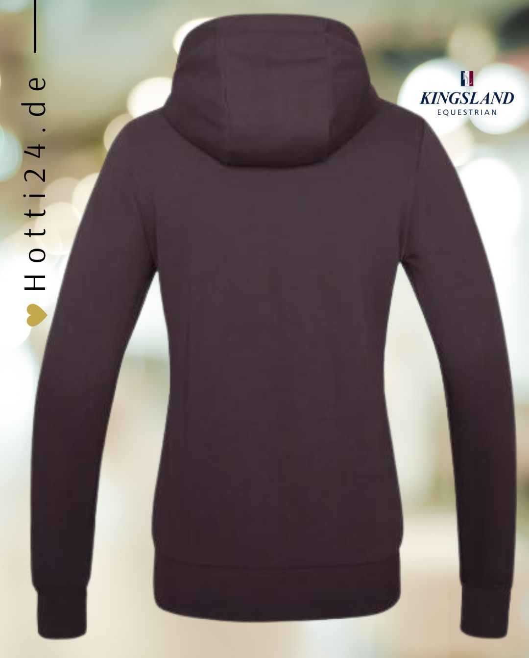 Kingsland »Damen Hoodie Elyse Blau, verbindet lässigen Komfort mit raffinierten Kristalldetails. Das weiche Frotteefleece mit gebürsteter Innenseite bietet ein kuscheliges Gefühl auf Ihrer Haut. Artikelnummer 2330192221-6397 erhältlich bei www.Hotti24.de