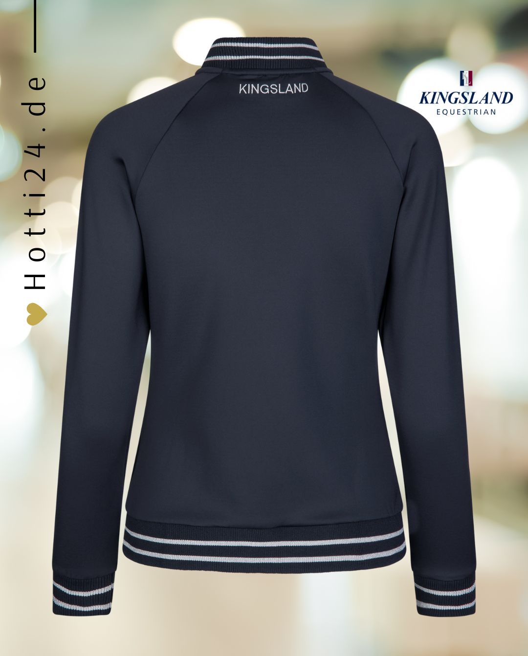 Kingsland »Damen Jacke Hollyn Blau, ist nicht nur super bequem, sondern auch richtig stylisch. Diese Sweatjacke ist aus hochfunktionalem, strapazierfähigem und dichtem Strickstoff gefertigt, der sich einfach fantastisch anfühlt. Artikelnummer 2410183511-6020 erhältlich bei www.Hotti24.de