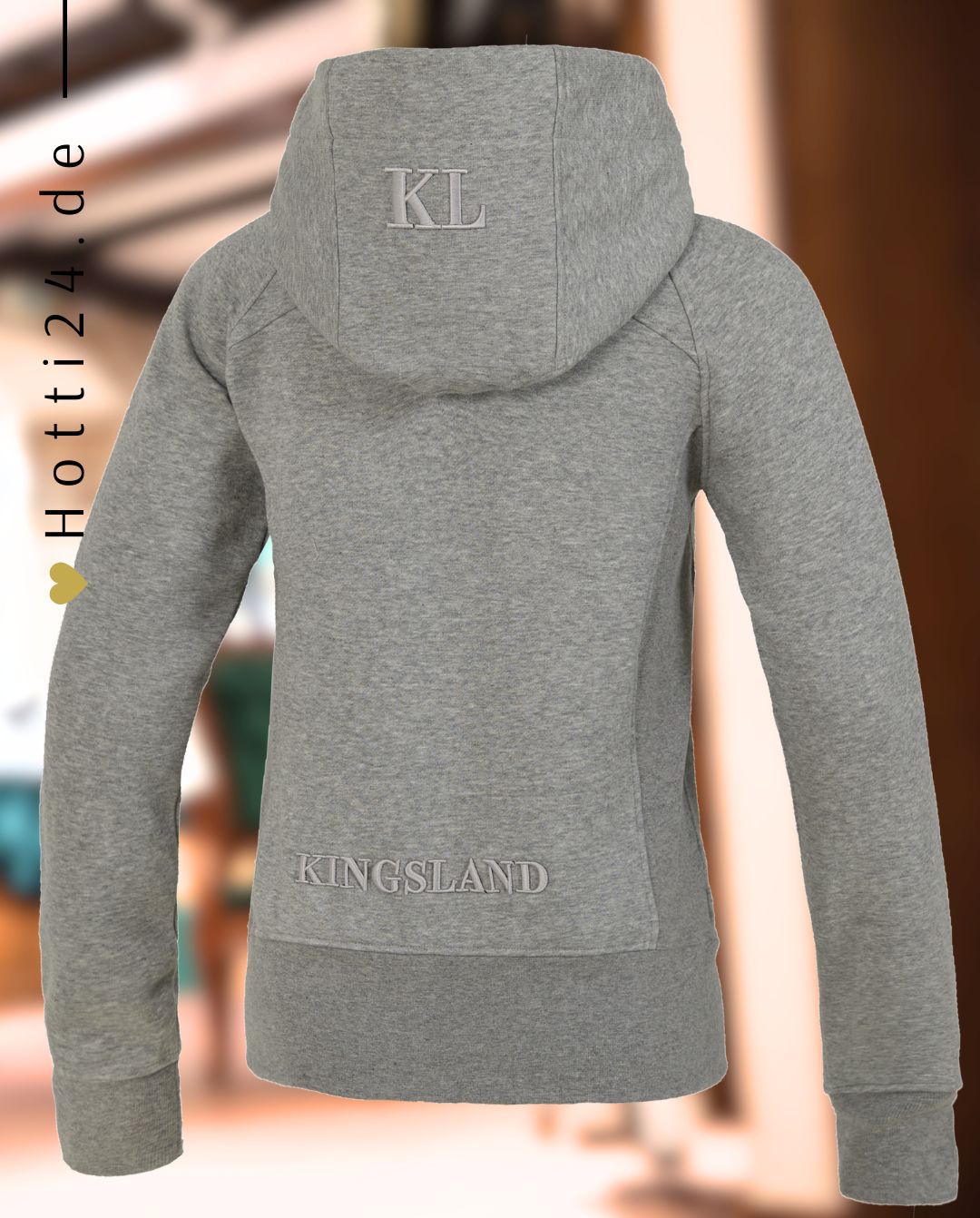 KINGSLAND »Trainingsjacke KLDarcy Light Grey