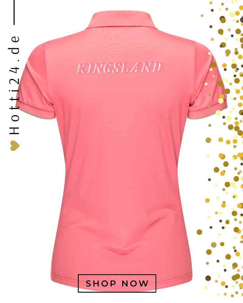 Kingsland »Damen Poloshirt Cadence Rosa, eignet sich ideal für warme Tage oder als Basisschicht fürs Trainingsoutfit. Es ist aus feuchtigkeitsregulierenden, schnell trocknenden Materialien gefertigt und bietet uneingeschränkte Bewegungsfreiheit. Artikelnummer 2320202113-3035 erhältlich bei www.Hotti24.de von hinten