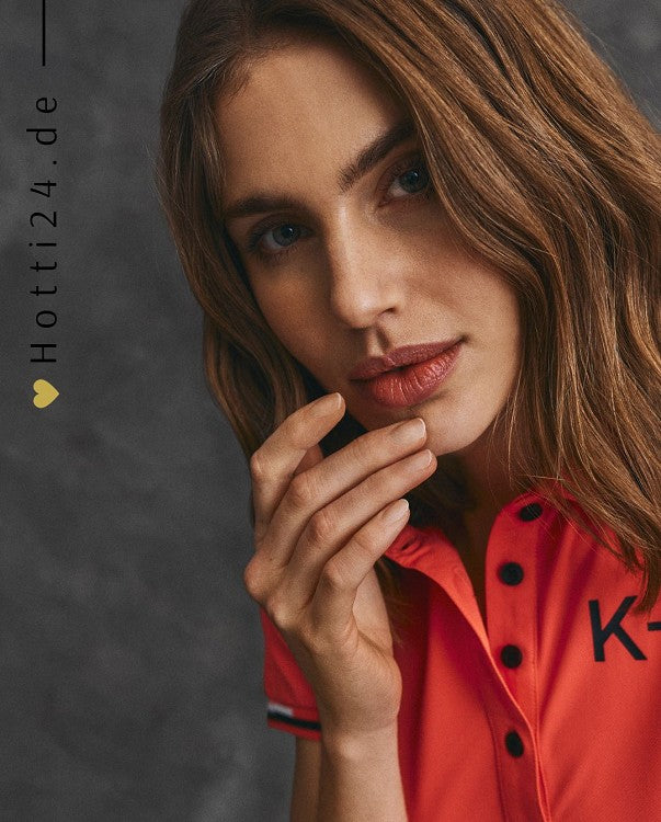 Kingsland »Damen Poloshirt Greta Orange, aus Pikee ist aus einem atmungsaktiven Material gefertigt, das ganztägig einen hohen Tragekomfort bietet Artikelnummer 2400202473-3032 kaufen bei www.Hotti24.de