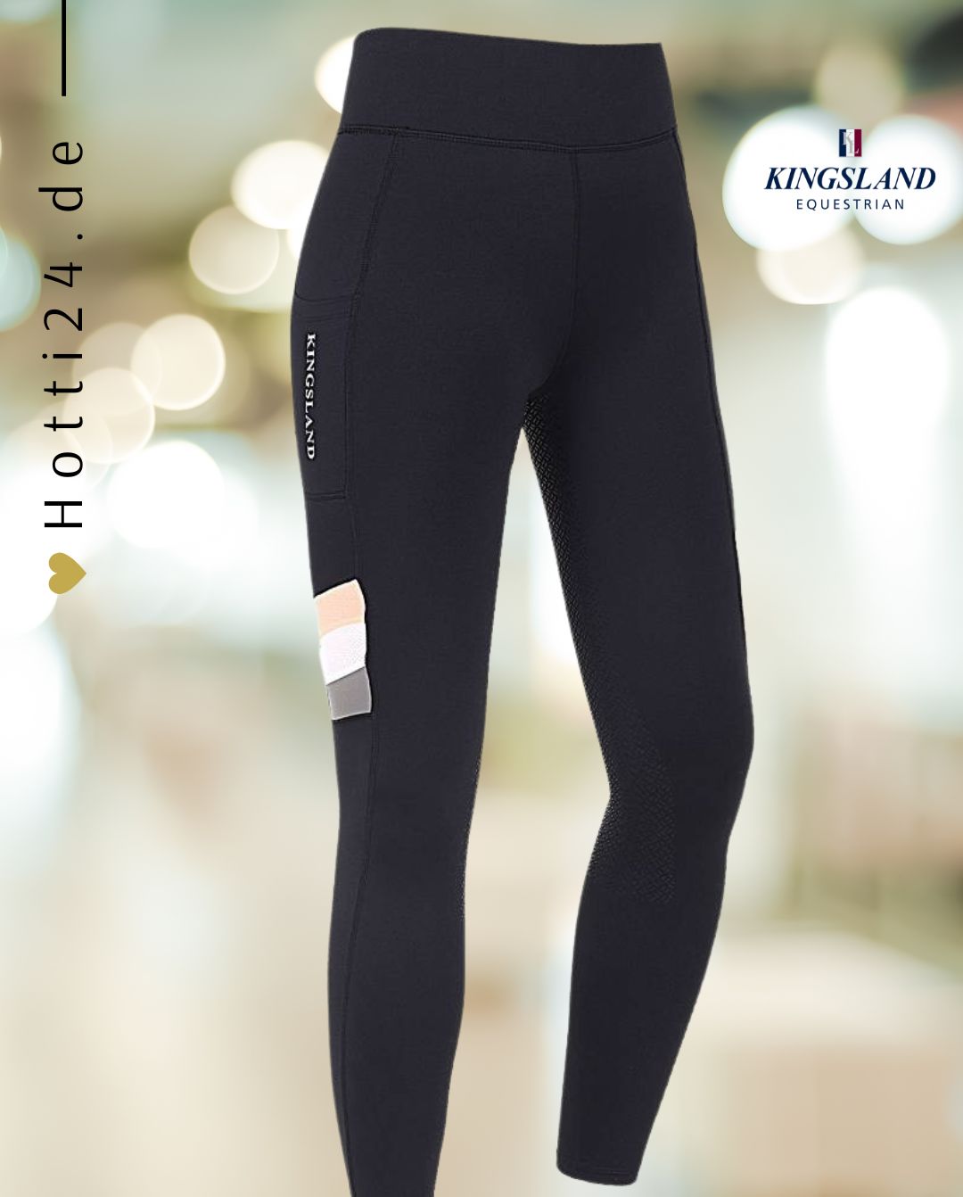 Kingsland »Sommer Damen Reitleggings Karina FullGrip Blau, wer diese Reitleggings einmal getragen hat, wird sie nie wieder ausziehen wollen. Wir haben die perfekte Reithose für dich, die nicht nur gut sitzt, sondern auch noch stylisch aussieht. Artikelnummer 2300246779-3021 erhältlich bei www.Hotti24.de