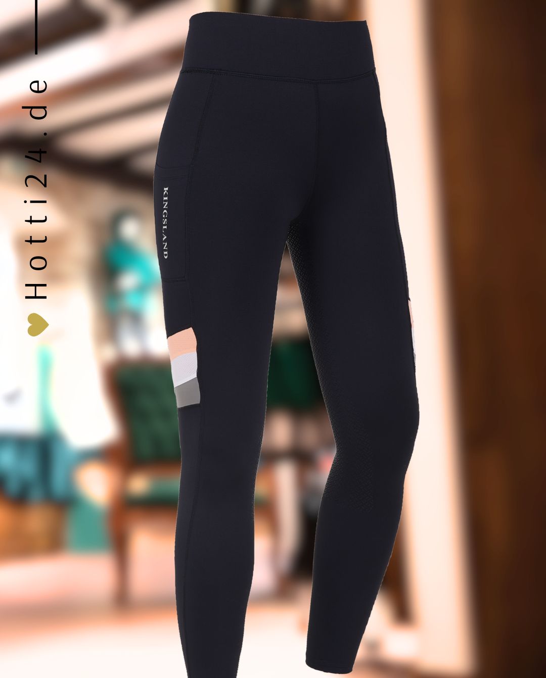 KINGSLAND »Reitleggings KLKarina FullGrip Apricot