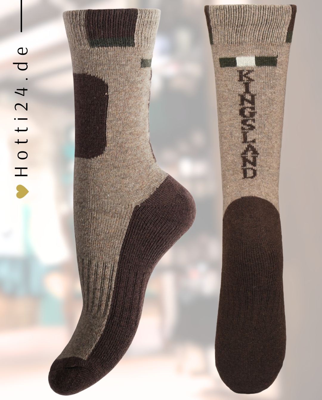 KINGSLAND »Socken KLStory Brown