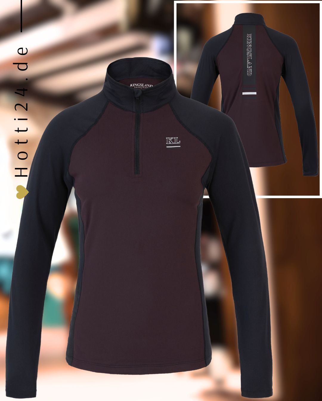 KINGSLAND »Trainingshirt KLErin Plum