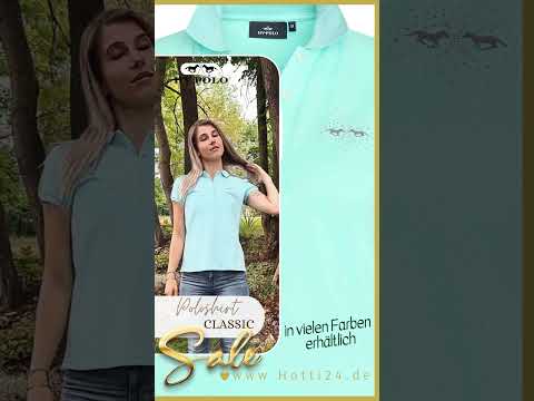 video hv polo damen poloshirt classic 0403093504 5269 tuerkis 