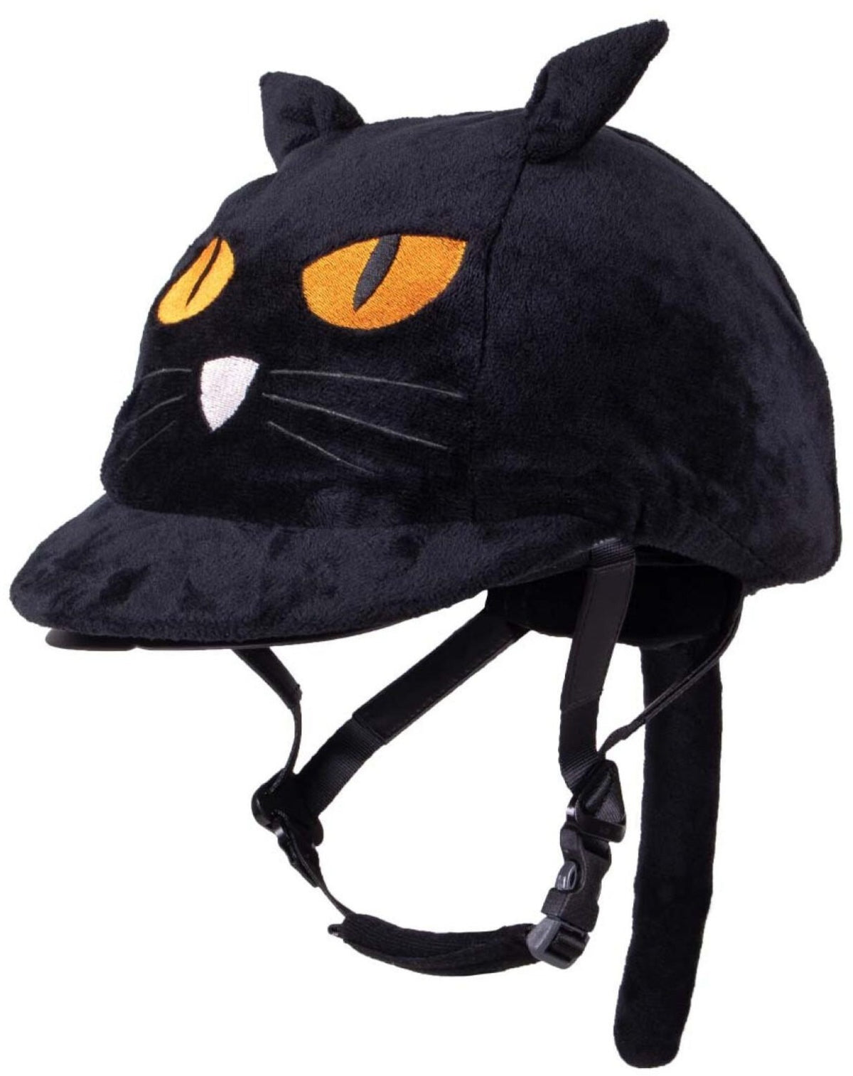 QHP »Reithelm Überzug Halloween Batman Cat Schwarz, Reithelmüberzug im speziellen Halloween Design. Der Reithelmüberzug kann bei Reithelmen mit und ohne Schirm verwendet werden Artikelnummer 8548 erhältlich bei www.Hotti24.de