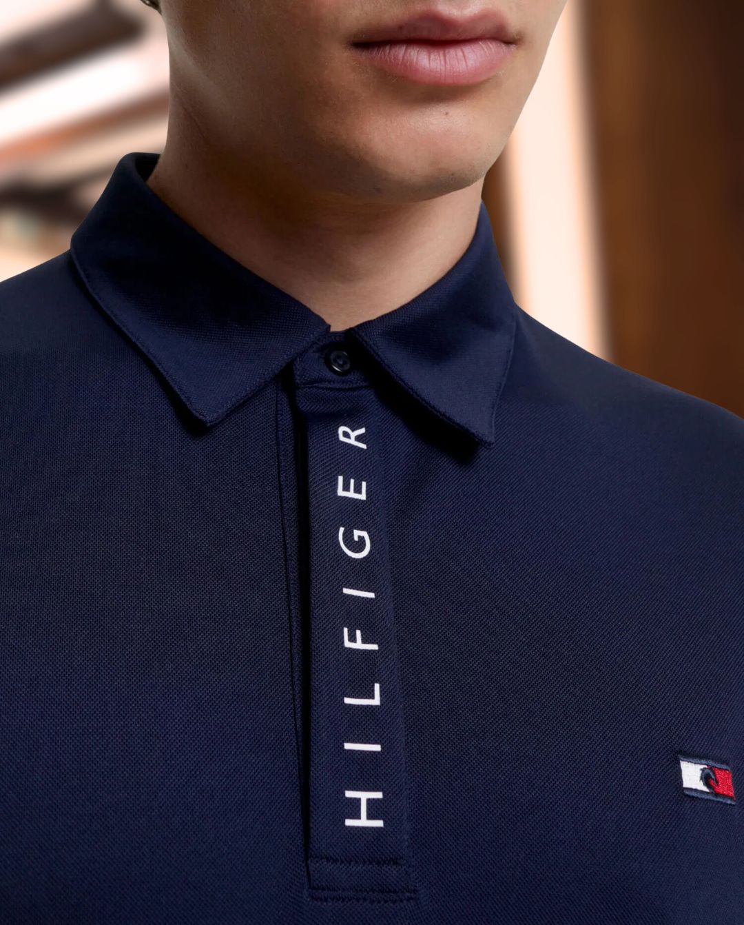 TOMMY HILFIGER »Poloshirt Harlem Desert Sky