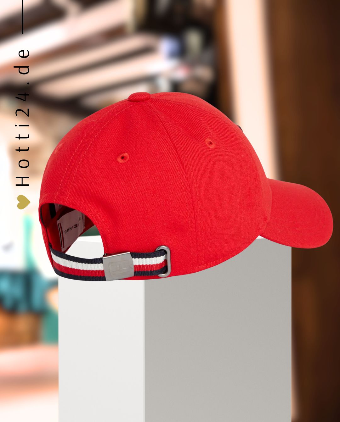 TOMMY HILFIGER »Cap Montreal Fierce Red