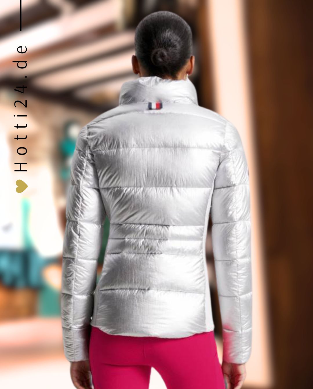 TOMMY HILFIGER »Jacke Puffer Silver