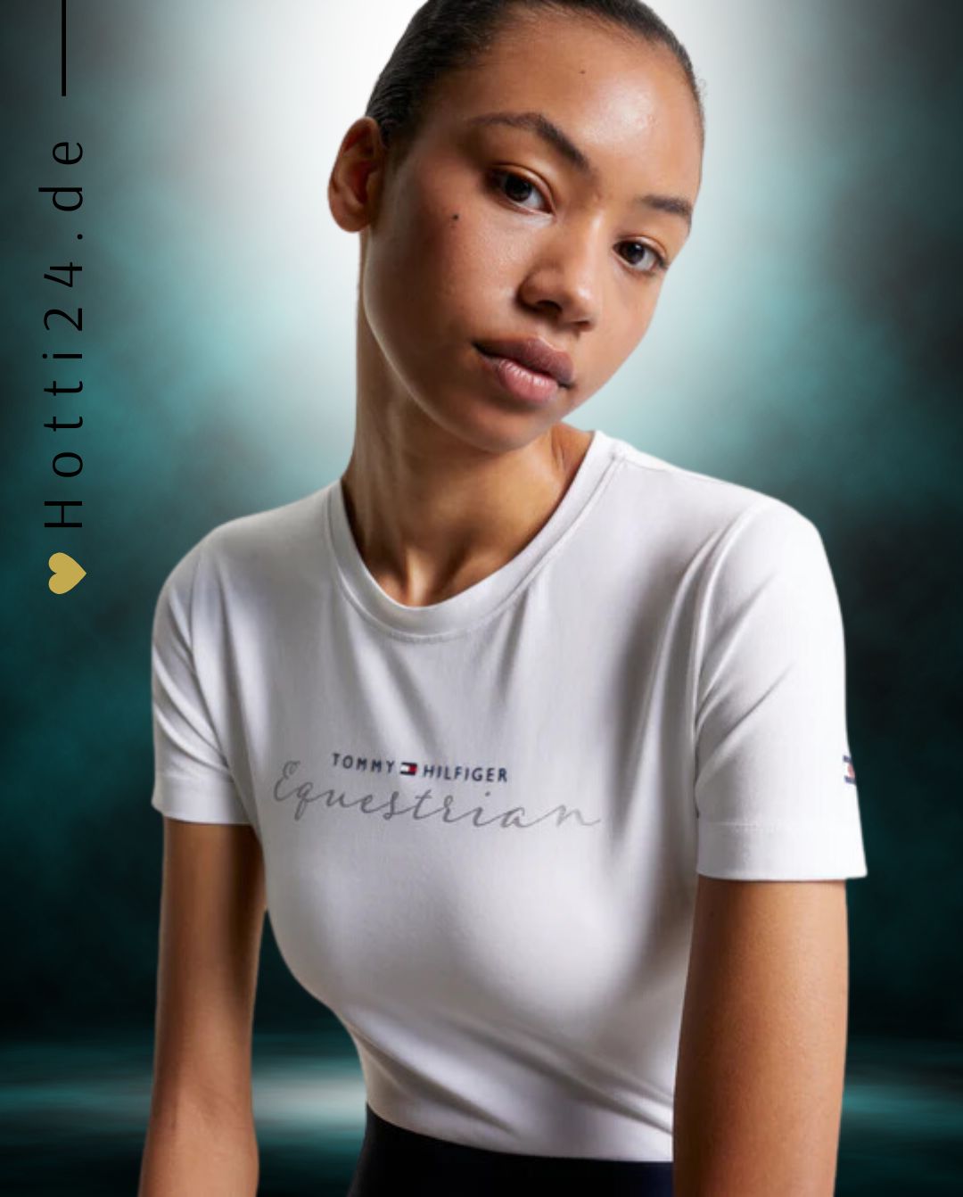 Tommy Hilfiger Equestrian® »Damen T-Shirt Brooklyn Weiß, bietet alles, was Sie von einem klassischen Tommy T-Shirt erwarten würden, mit zusätzlichem Stretch Artikelnummer th13wsst724-001 kaufen bei www.Hotti24.de