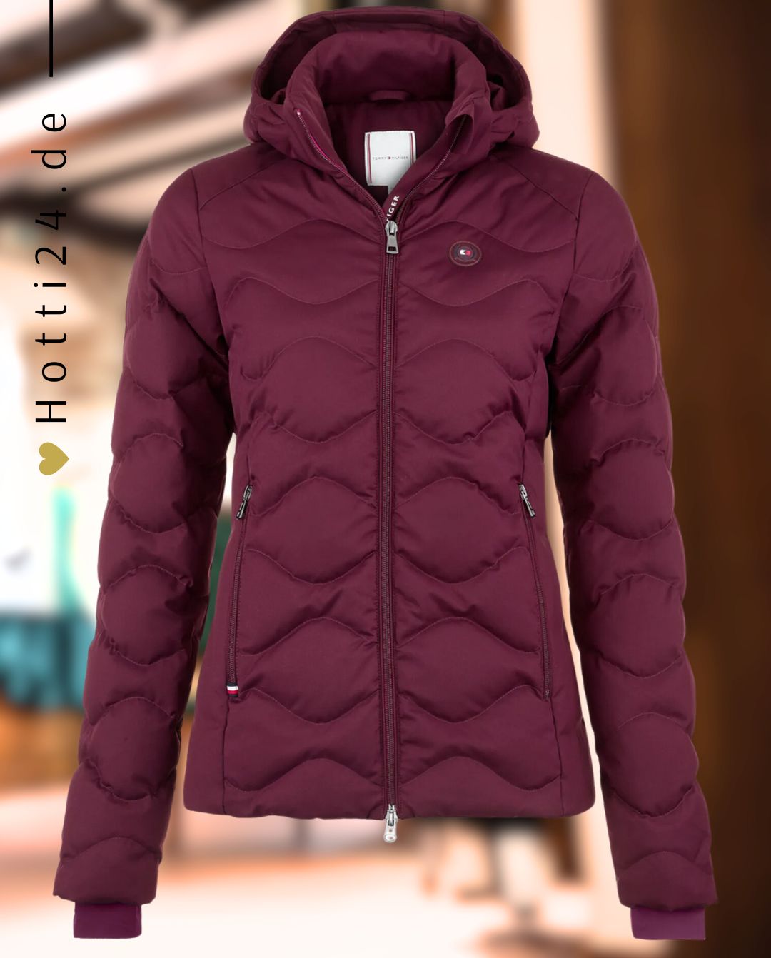 TOMMY HILFIGER »Daunenjacke Burgundy