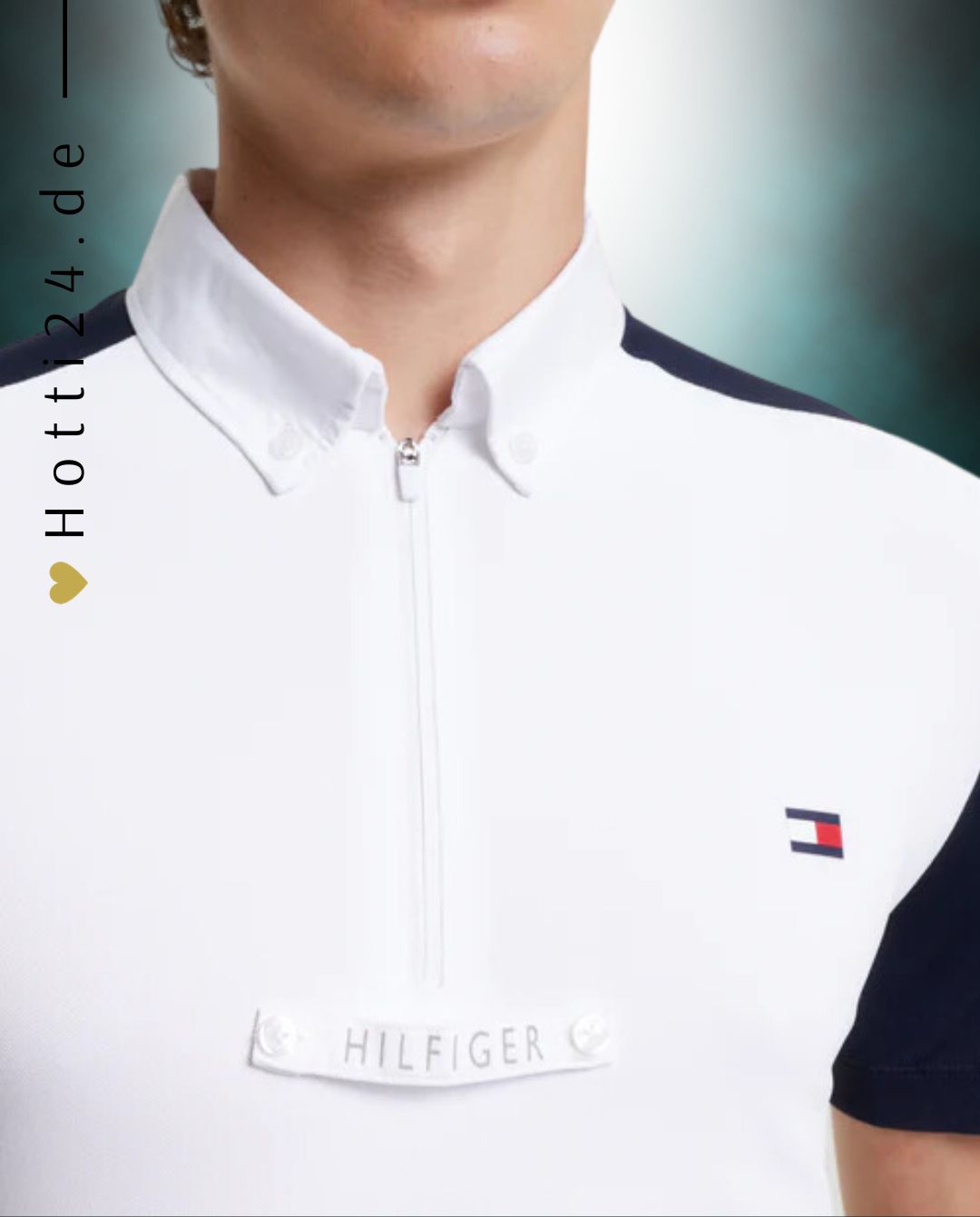 Tommy Hilfiger Equestrian® »Herren Turniershirt Poloshirt Rochester Weiß, mit dem gewissen Etwas. Der Rochester ist im traditionellen „All White“-Stil oder im sportlichen Farbblock-Stil aus atmungsaktivem 4-Wege-Stretch Artikelnummer th13msss705-045 erhältlich bei www.Hotti24.de