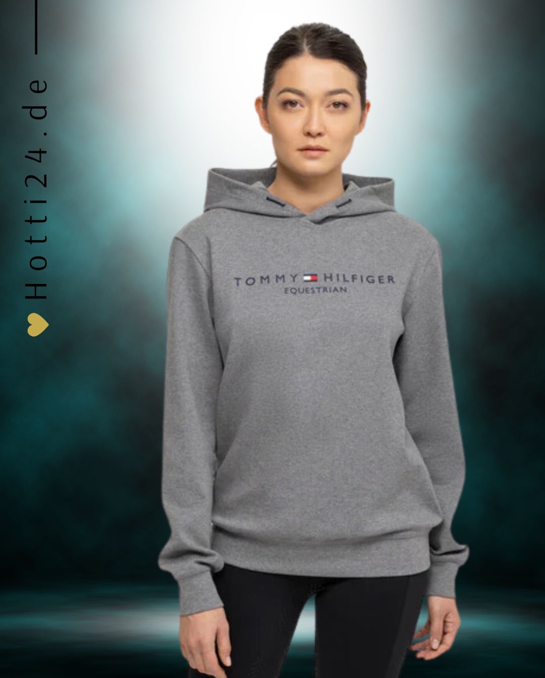 Tommy Hilfiger Equestrian® »Damen & Herren Hoodie Williamsburg Grau, bietet alles, was Sie von einem Hoodie erwarten würden, mit zusätzlichem Stretch für eine sportlichere Leistung im und außerhalb des Sattels. Mit einer kontrastierenden elastischen Kordel Artikelnummer th13mhoo765-027 erhältlich bei www.Hotti24.de