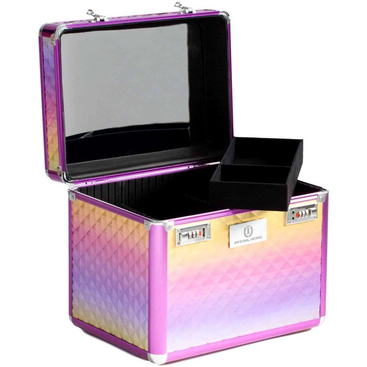 Imperial Riding »Pferde Putzbox Putzkoffer Shiny Unicorn Rosa, unser Bestseller Putzbox Shiny ist das perfekte Beauty-Case zur Aufbewahrung all deiner Pflegeprodukte und Accessoires Artikelnummer ST68120002-0126 erhältlich bei www.Hotti24.de