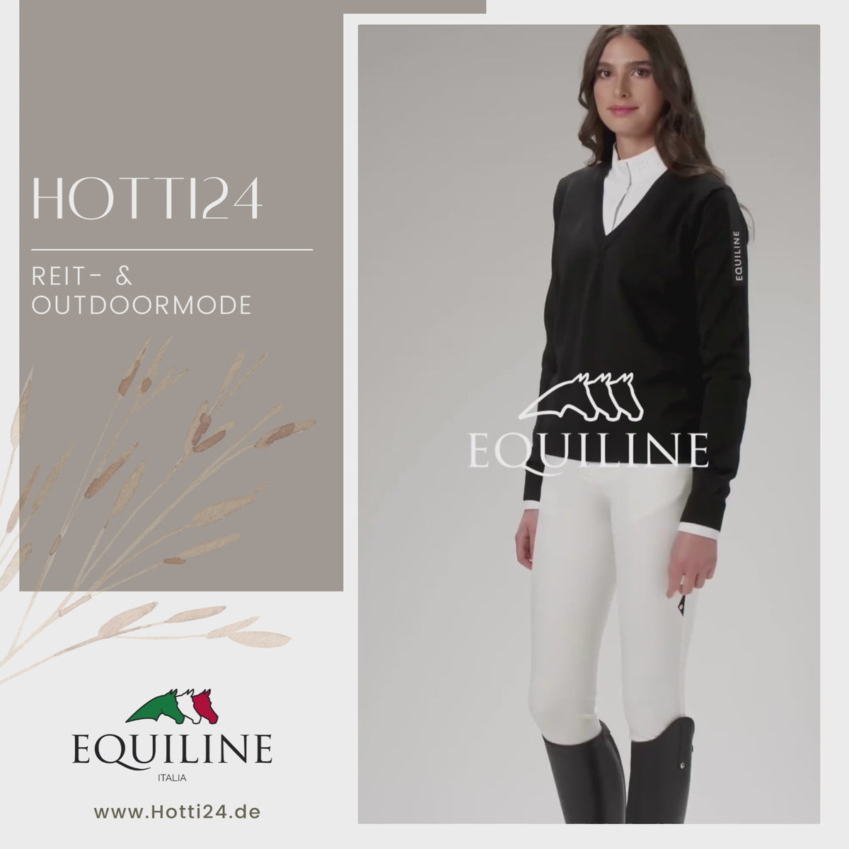 EQUILINE »Damen Pullover Cinoc ⏯️