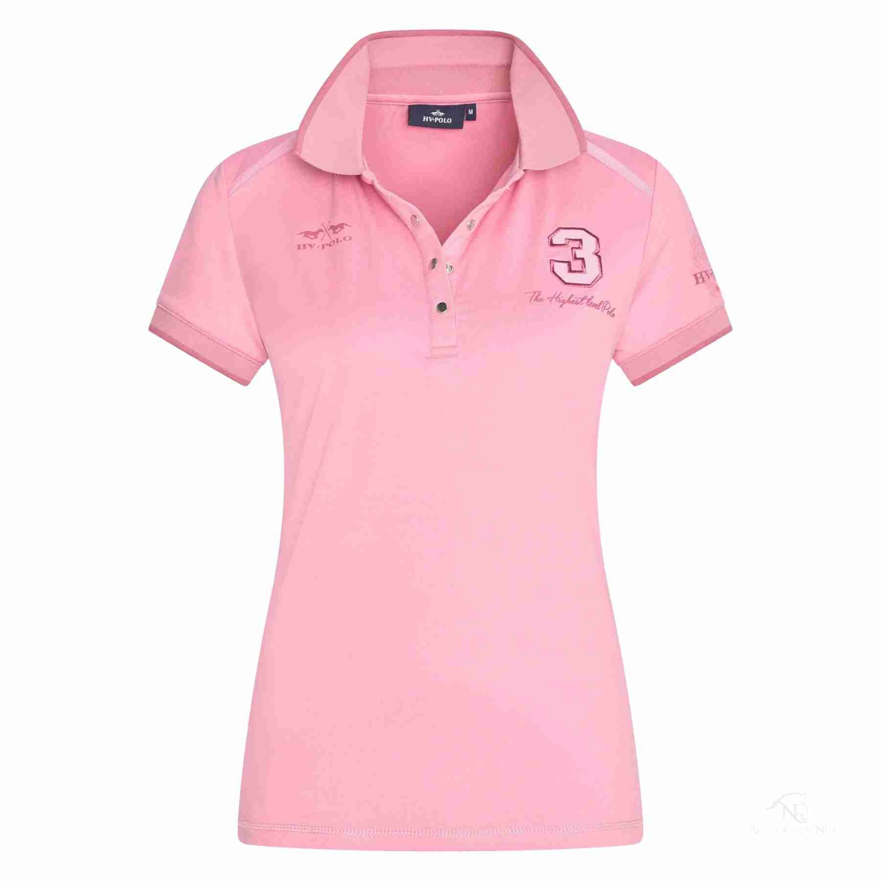 poloshirt rosa druck 3 von vorne