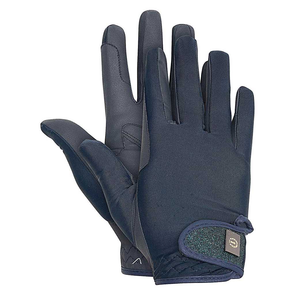 damen handschuhe reiten blau vorne timeless imperial riding