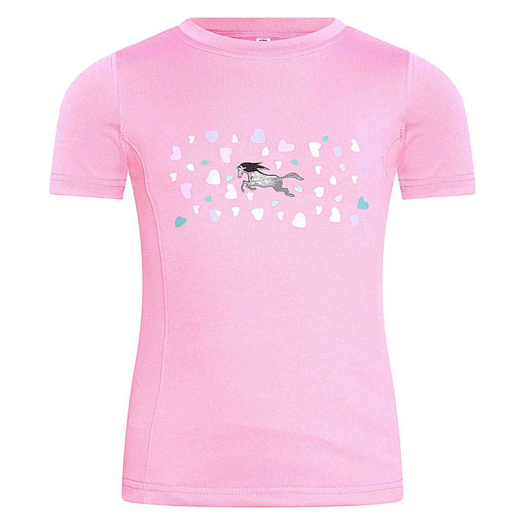 kinder shirt pink vorne stormy imperial riding