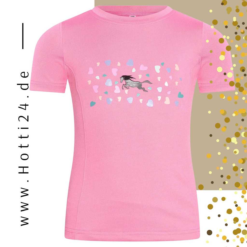 kinder shirt pink vorne stormy imperial riding