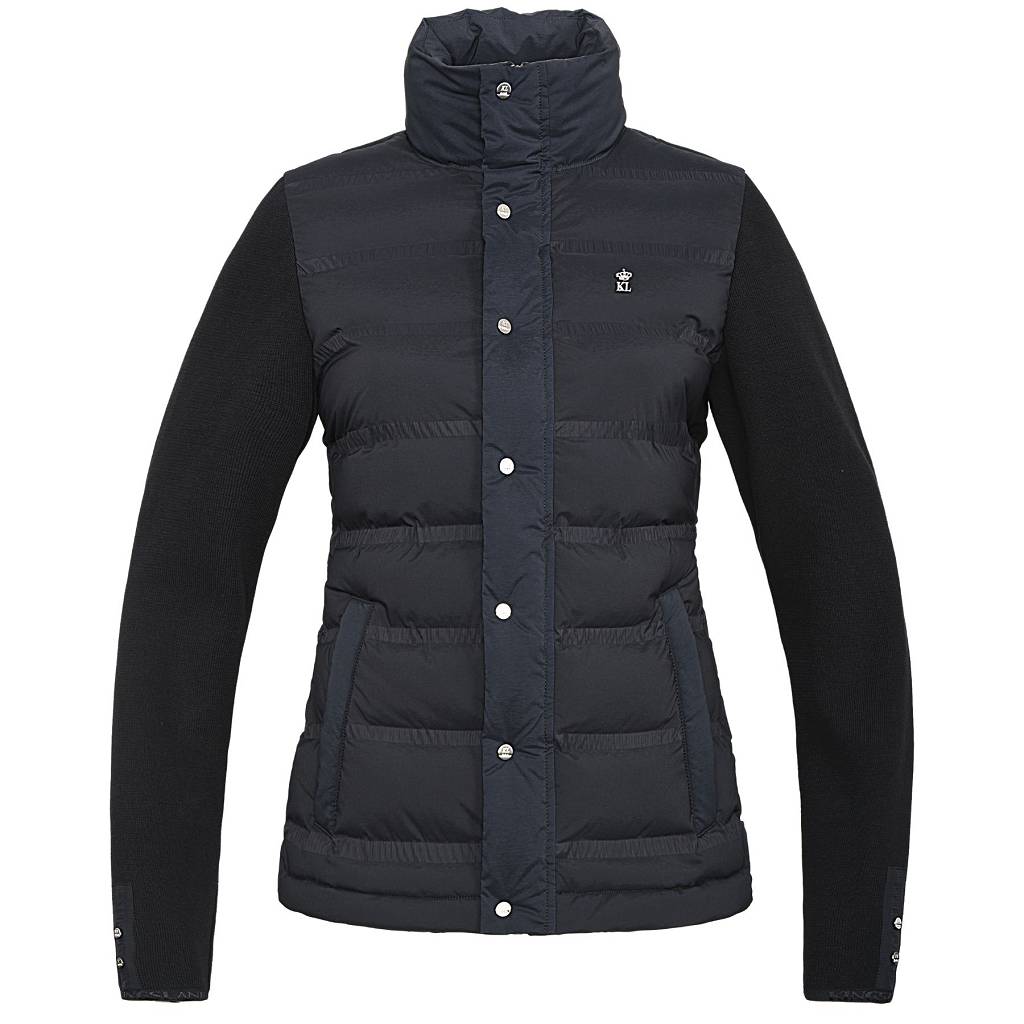 kingsland damen jacke belle blau vorne