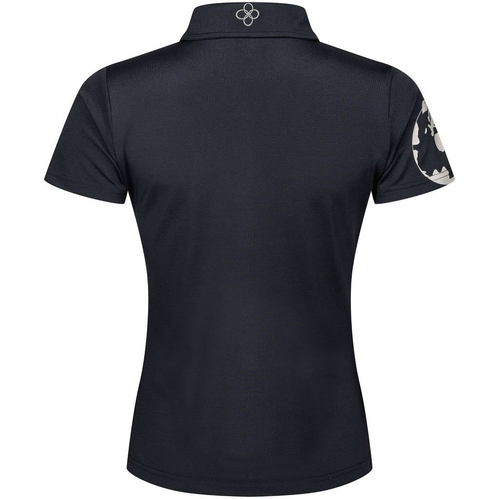 kingsland damen poloshirt bellarosa blau hinten